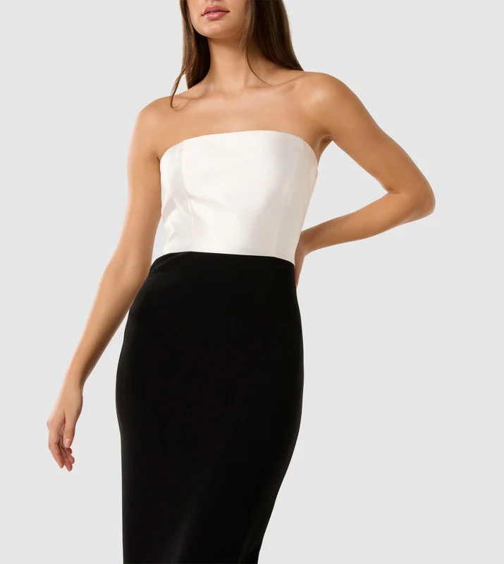 forever new  VERA Color Block Gown for Women | Best Price UAE